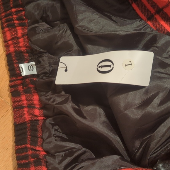 Idealsanxun A-line Tartan Wool Skirt - Picture 3 of 4